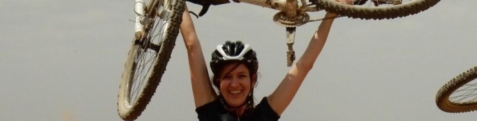 Lisa fietst voor het nieuwe Prehabilitatiecentrum voor patienten met kanker in Rijnstate Lisa van de Wijer 5
