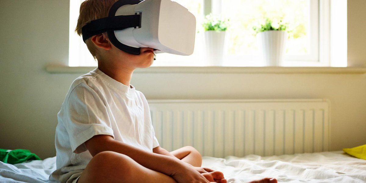 Het ziekenhuis door een andere bril met Virtual Reality Virtual reality bril